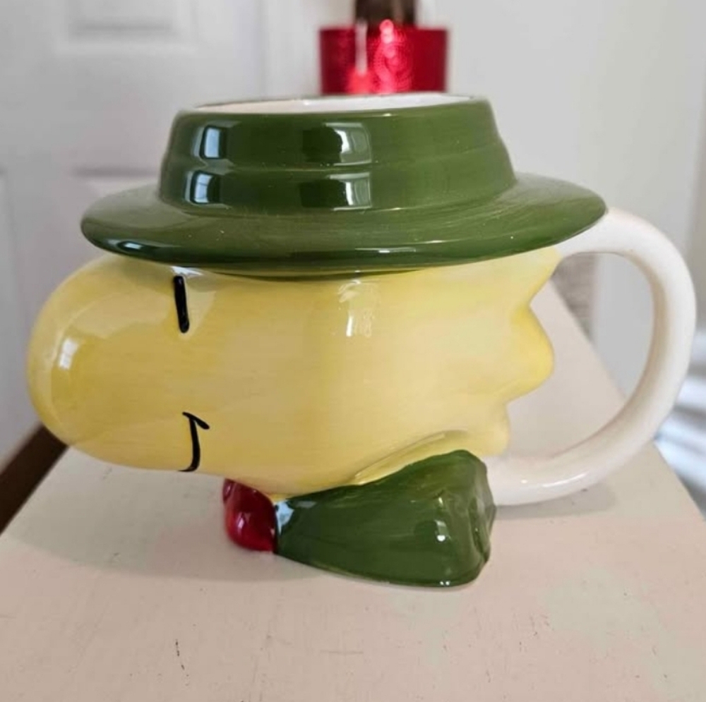 Vtg 1965, 1972 Woodstock beagle scout mug (011025A)